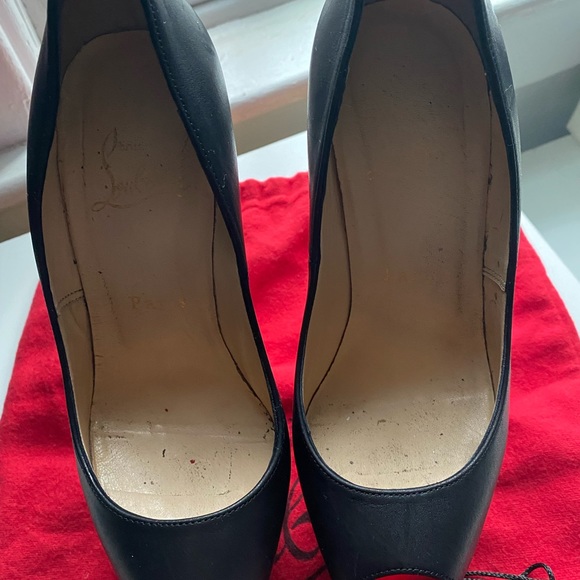 Authentic Christian Louboutin Lady Peep heels - Picture 6 of 6